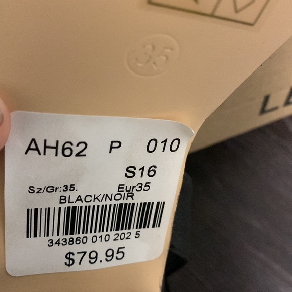 Lechateau | Black Platform Sandals | NIB - Picture 7 of 7